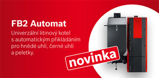 Vybavte se kvalitním kotlem  FB 2 Automat do konce února za ceny  roku 2013